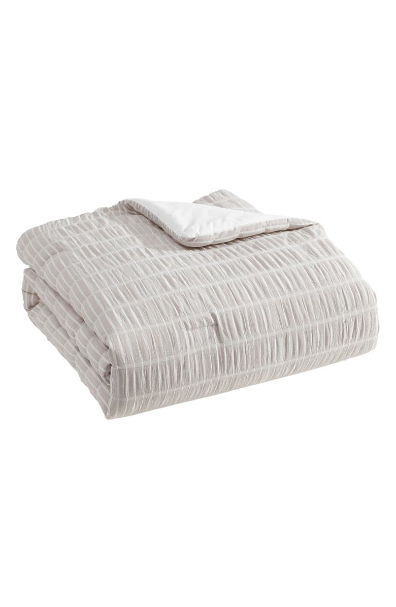 Tahari Textured Cotton 3-Piece Comforter Set, Main, color,