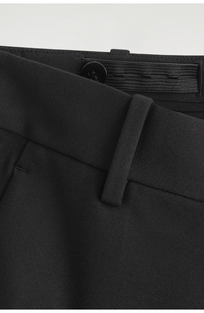 COS Milano Straight Pants, Alternate, color, Black