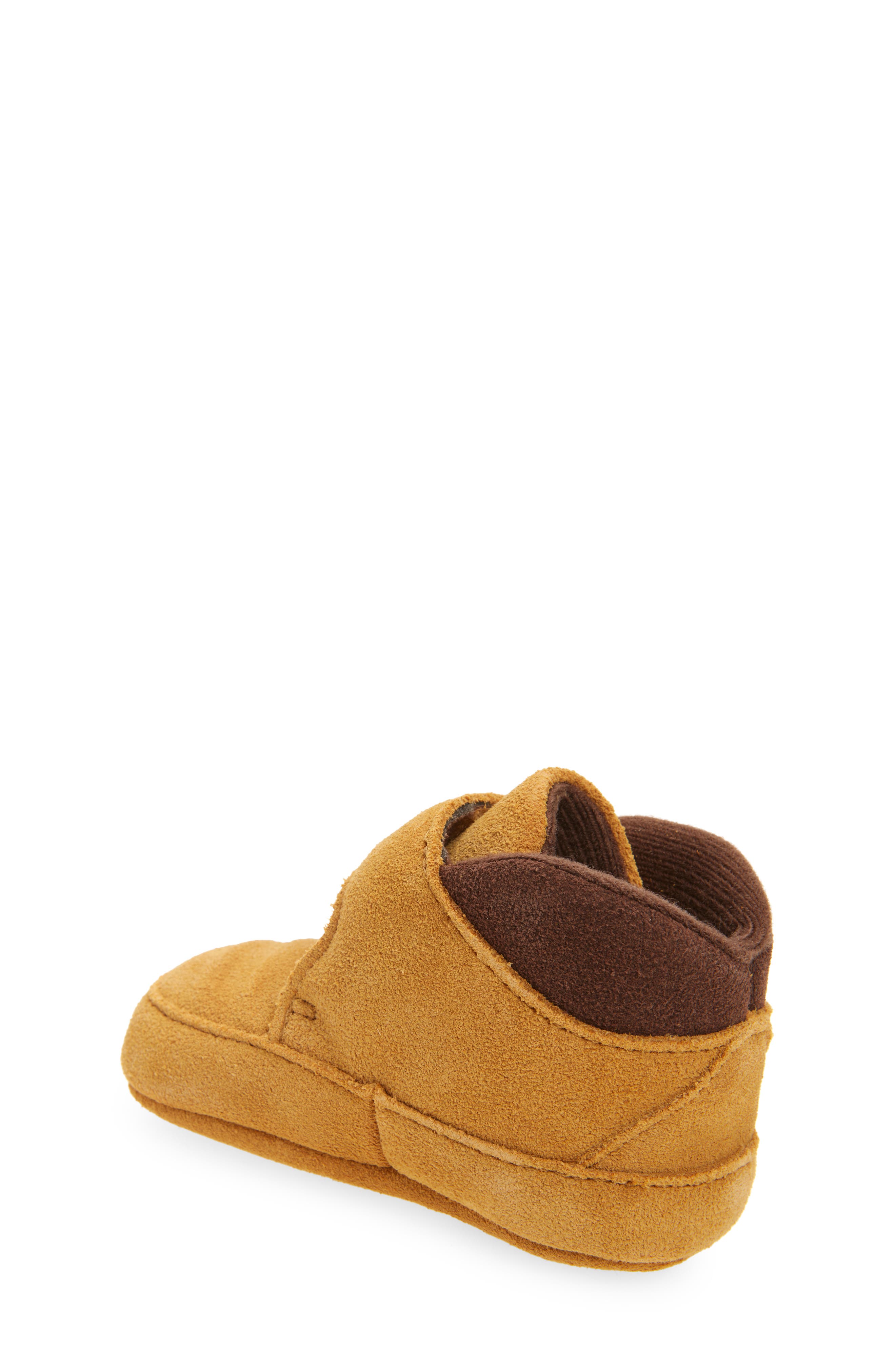 Timberland Hook-and-Loop Mid Boot, Alternate, color, Wheat Suede