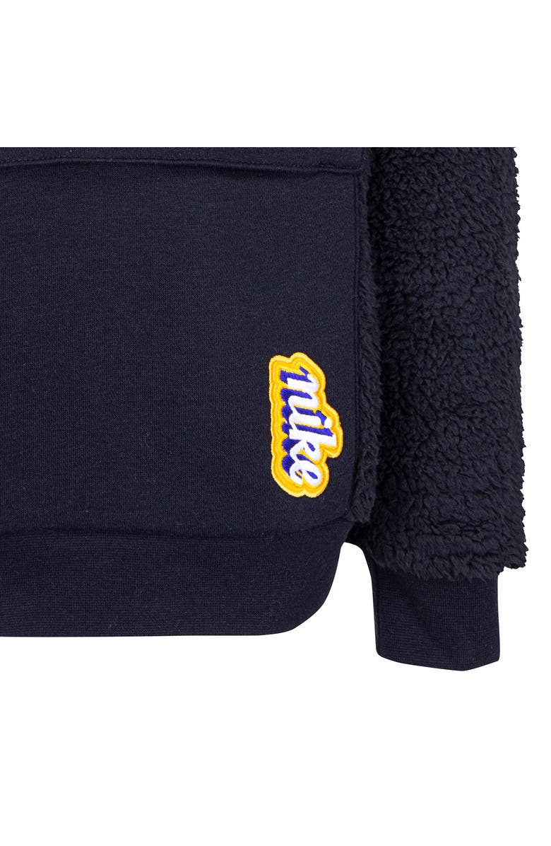 Nike Kids' Fleece Half Zip Pullover, Alternate, color, 