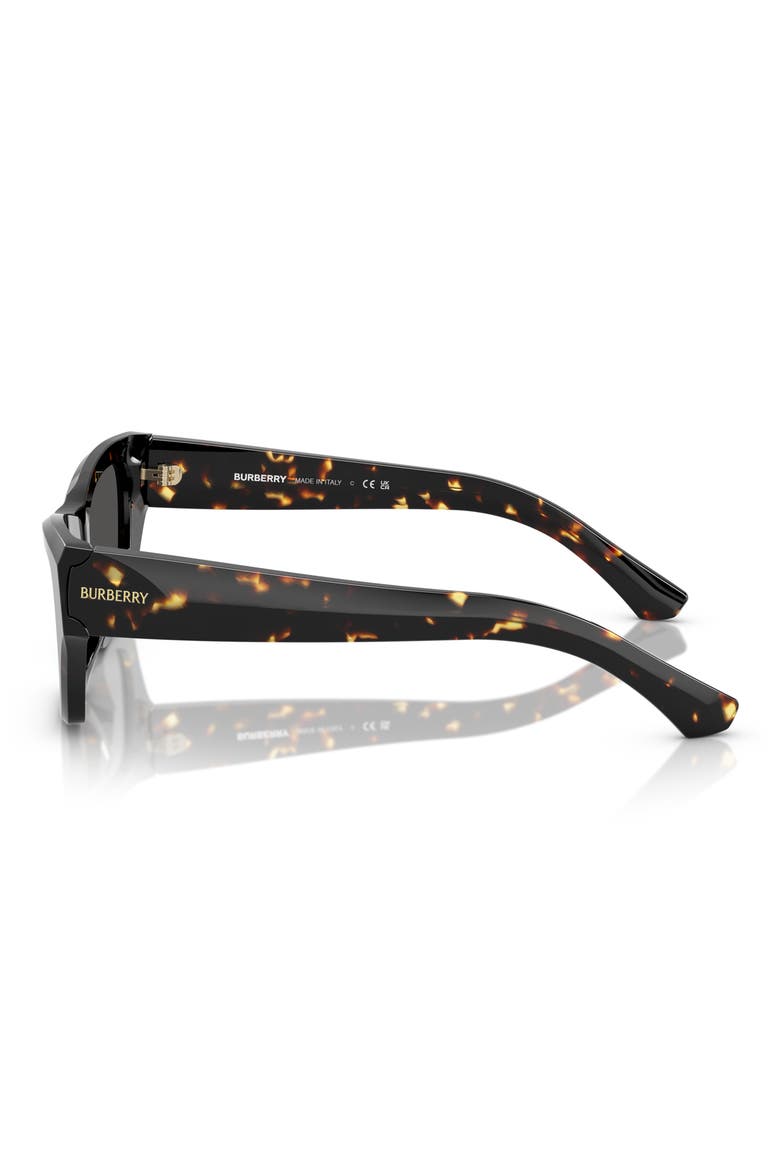 52mm Cat Eye Sunglasses, Alternate, color, HAVANA/ MUSTARD