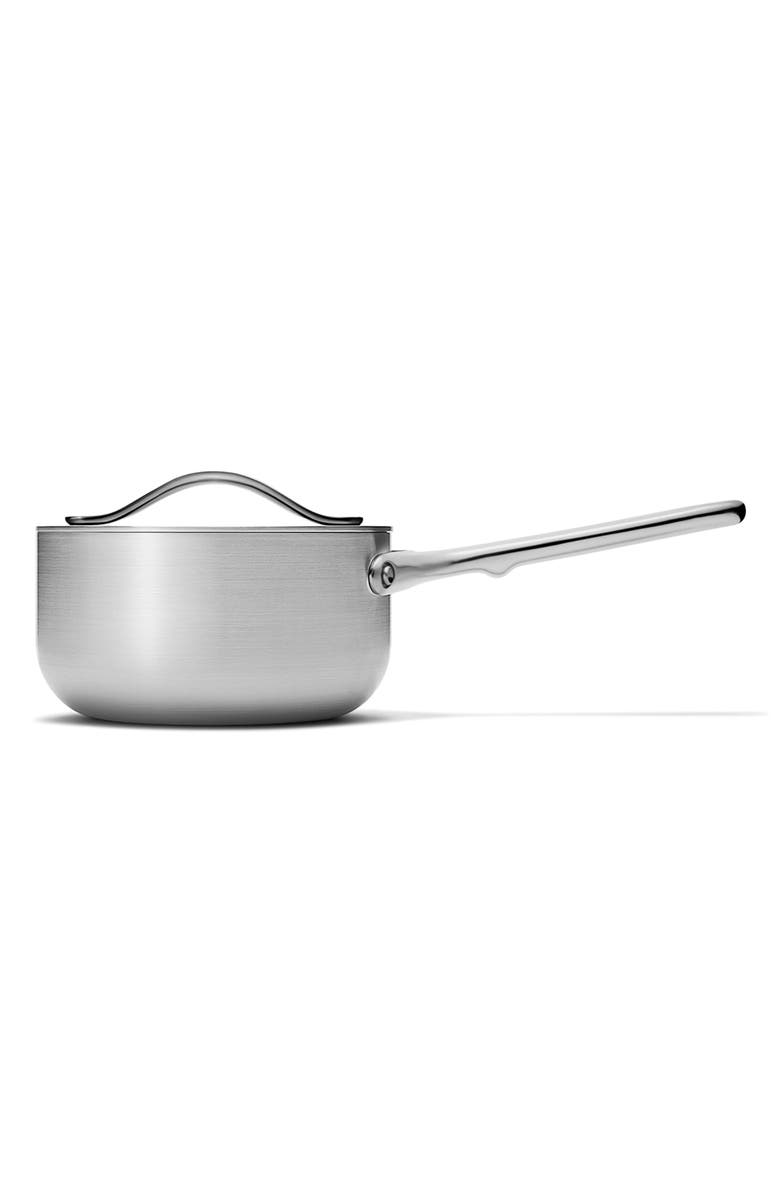 CARAWAY Stainless Steel 8" Fry Pan & 1.75-Quart Sauce Pan Set, Alternate, color,