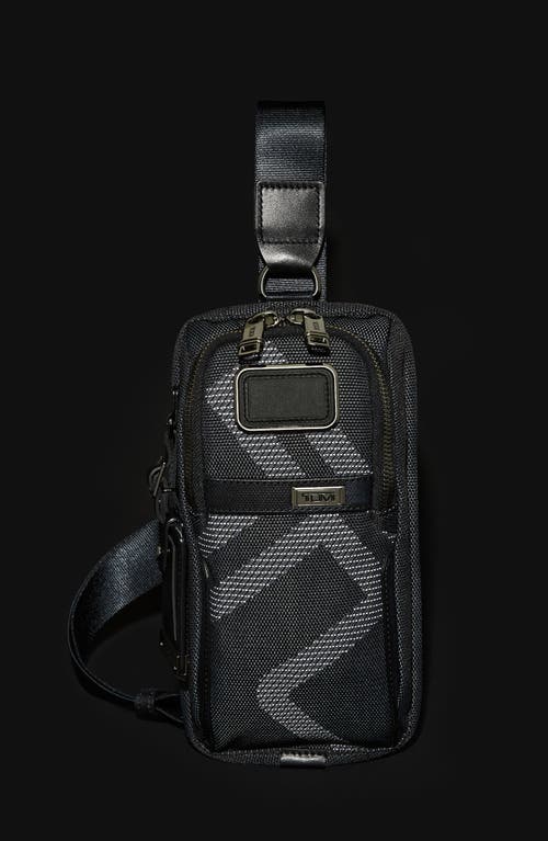 Tumi Alpha Reflective Compact Sling Bag