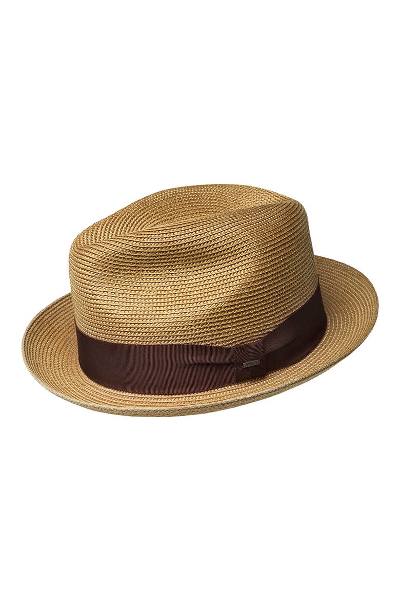 Craig Woven Fedora, Main, color, TAN