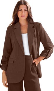 Roaman's Linen Blazer