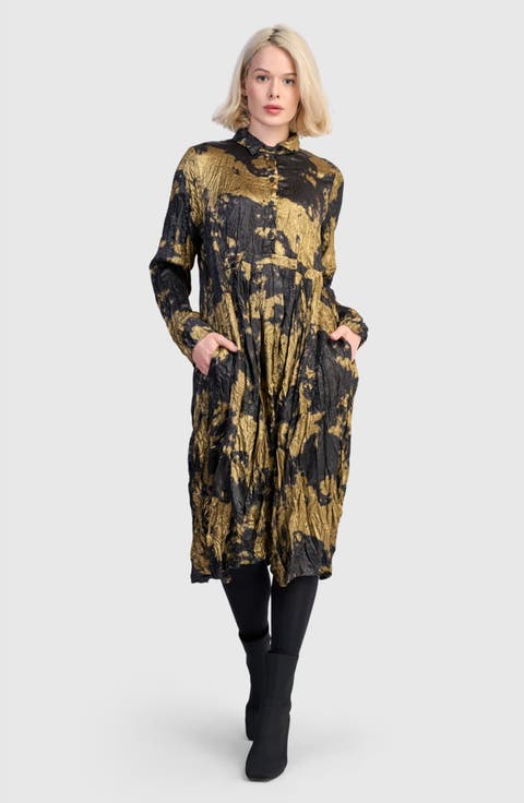 Chroma Babydoll Shirtdress