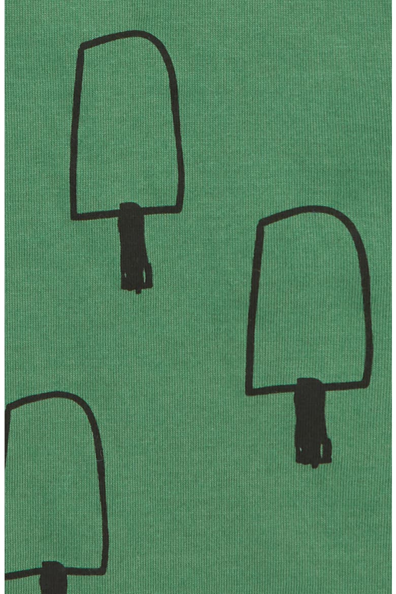 Green Ice Cream Romper, Alternate, color, GREEN