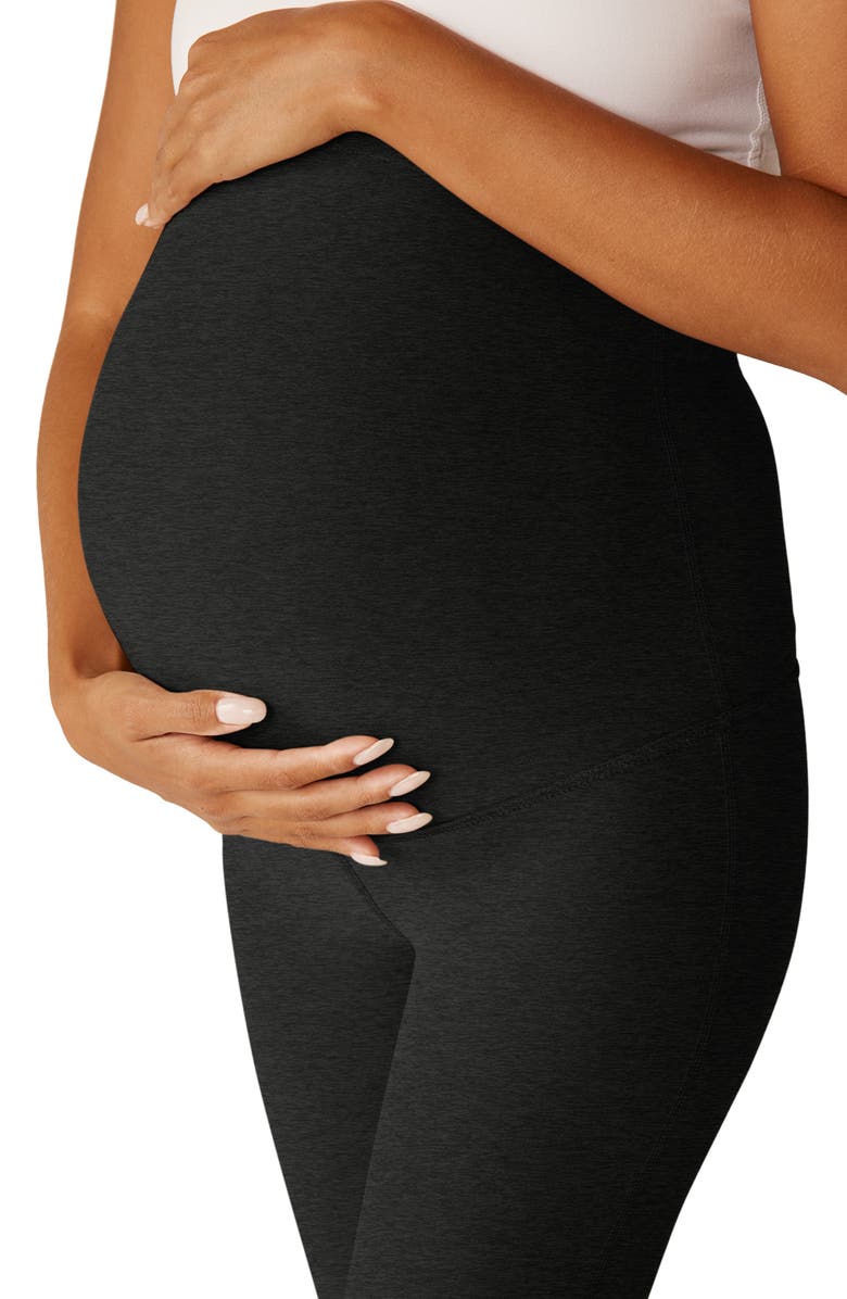 Beyond Yoga Space Dye Maternity Pants, Alternate, color,