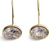 BaubleBar Fallon Bezel Drop Earrings