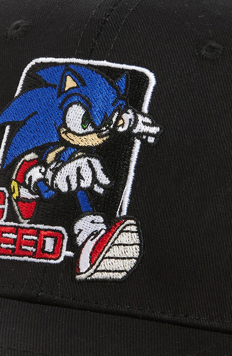 USPA ACCESSORIES Kids' Sonic the Hedgehog<sup>®</sup> Speed Trucker Hat, Alternate, color, Black Blue