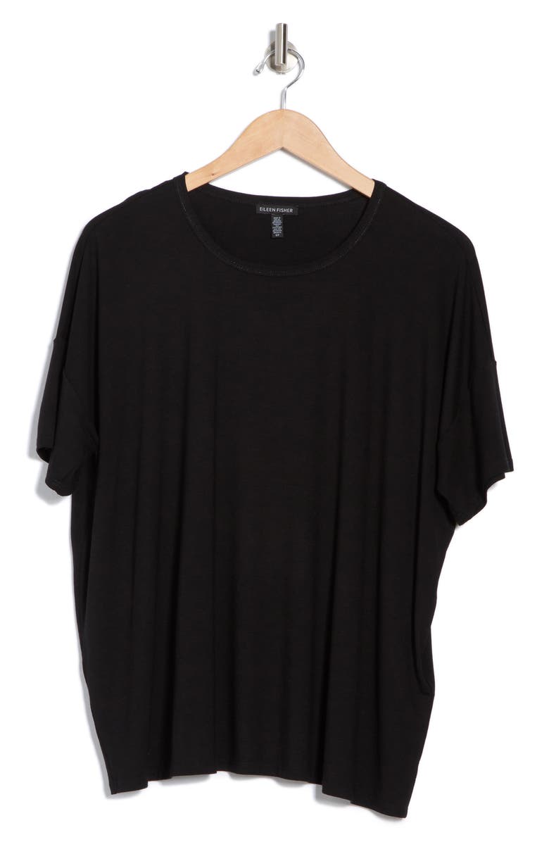 Eileen Fisher Crewneck Boxy T-Shirt, Alternate, color,
