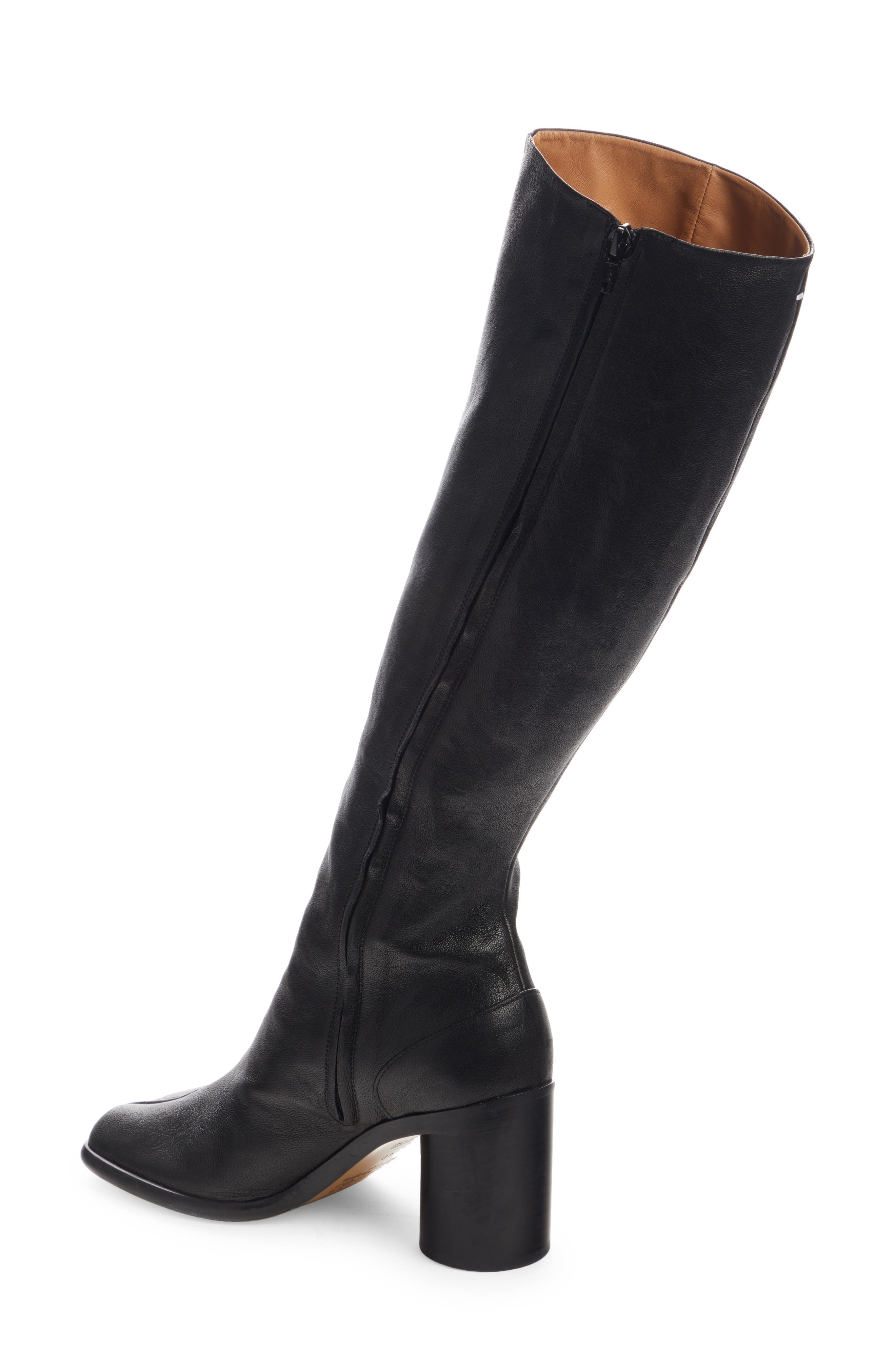 Maison Margiela Tabi Knee High Boot, Alternate, color, 