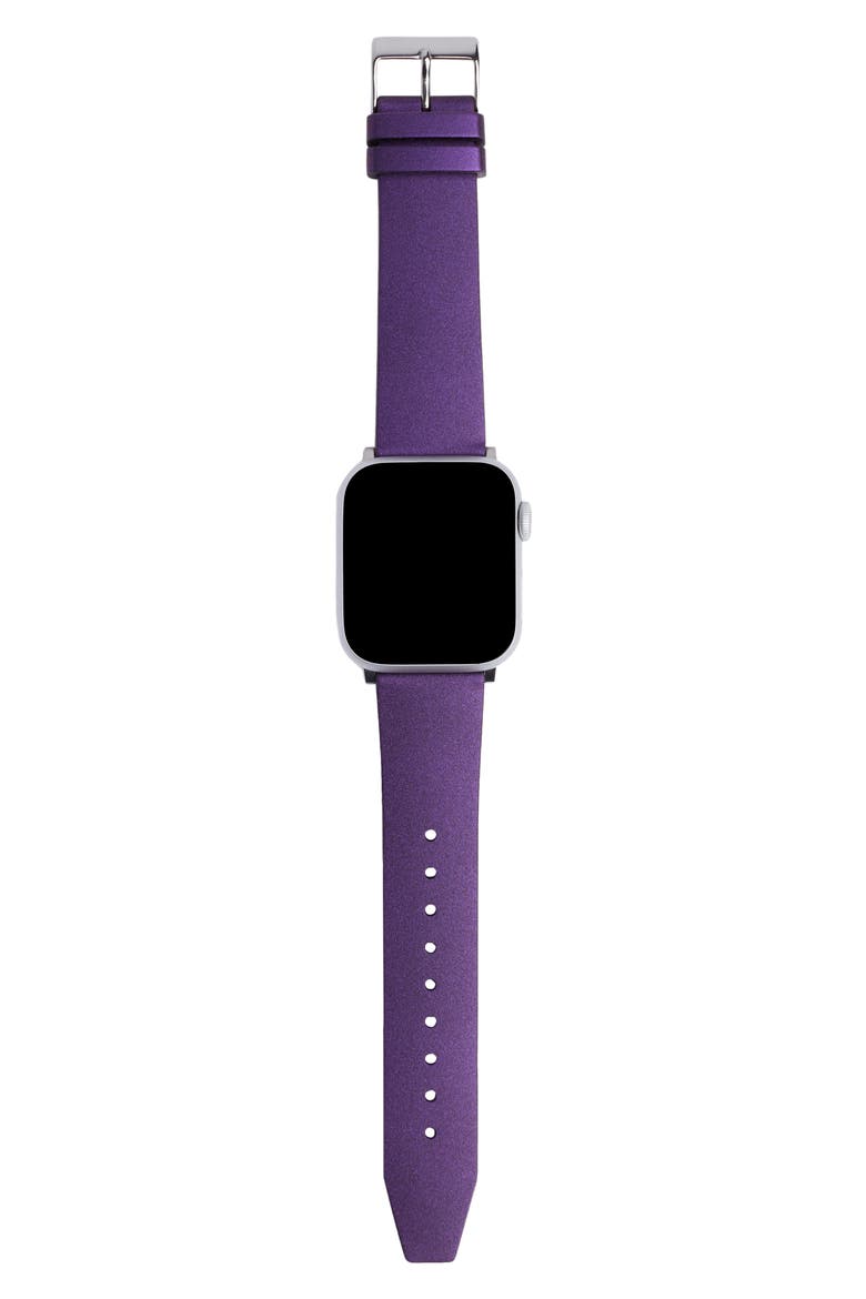 Apple Watch® Strap, Alternate, color, PURPLE/ SILVER
