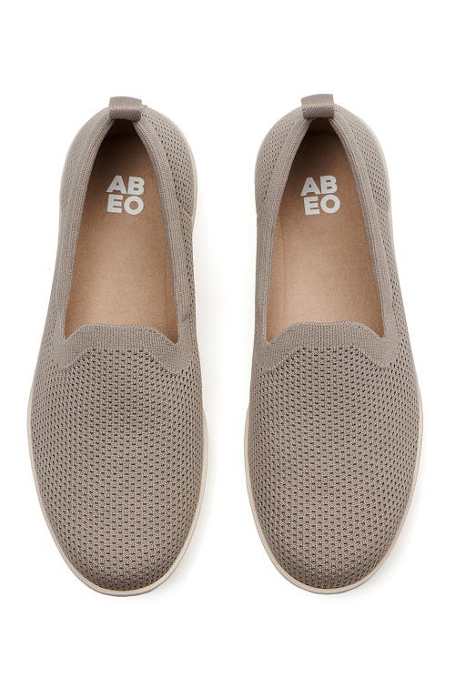Abeo Encore Knit Slip On In Taupe - Regular