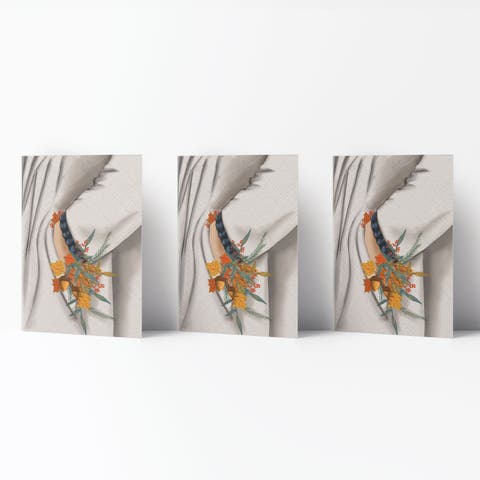 Fall/Halloween Greeting Card Pack Sets (3 ct) Happy Fall