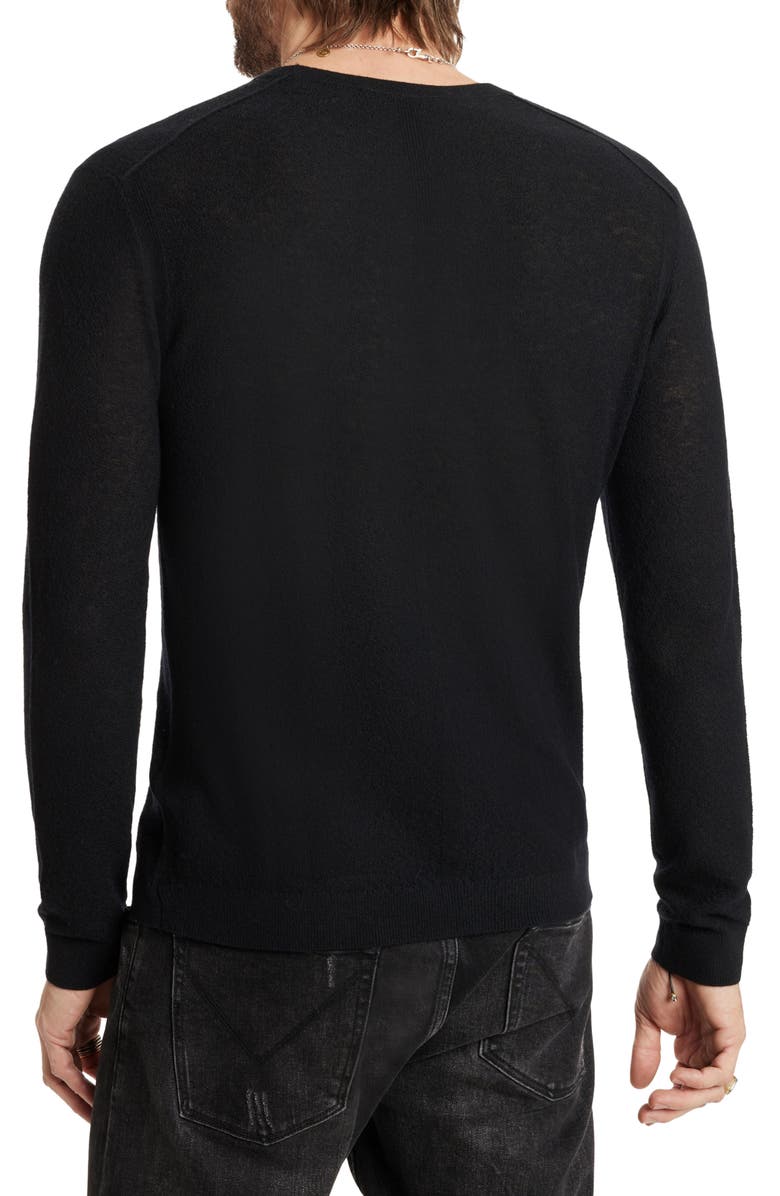 John Varvatos Alessio Cashmere & Cotton Sweater, Alternate, color, 