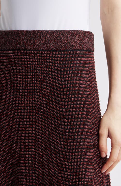Nic + Zoe Nic+zoe Pixel Knit Midi Skirt