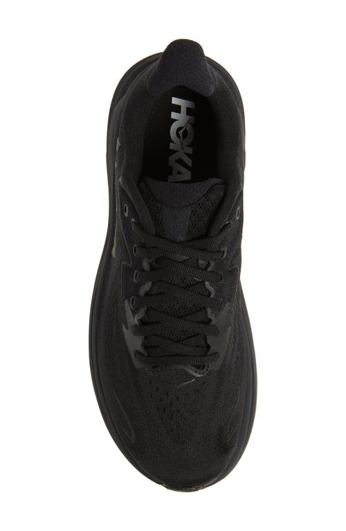 Hoka Clifton 10 Running Shoe In Black