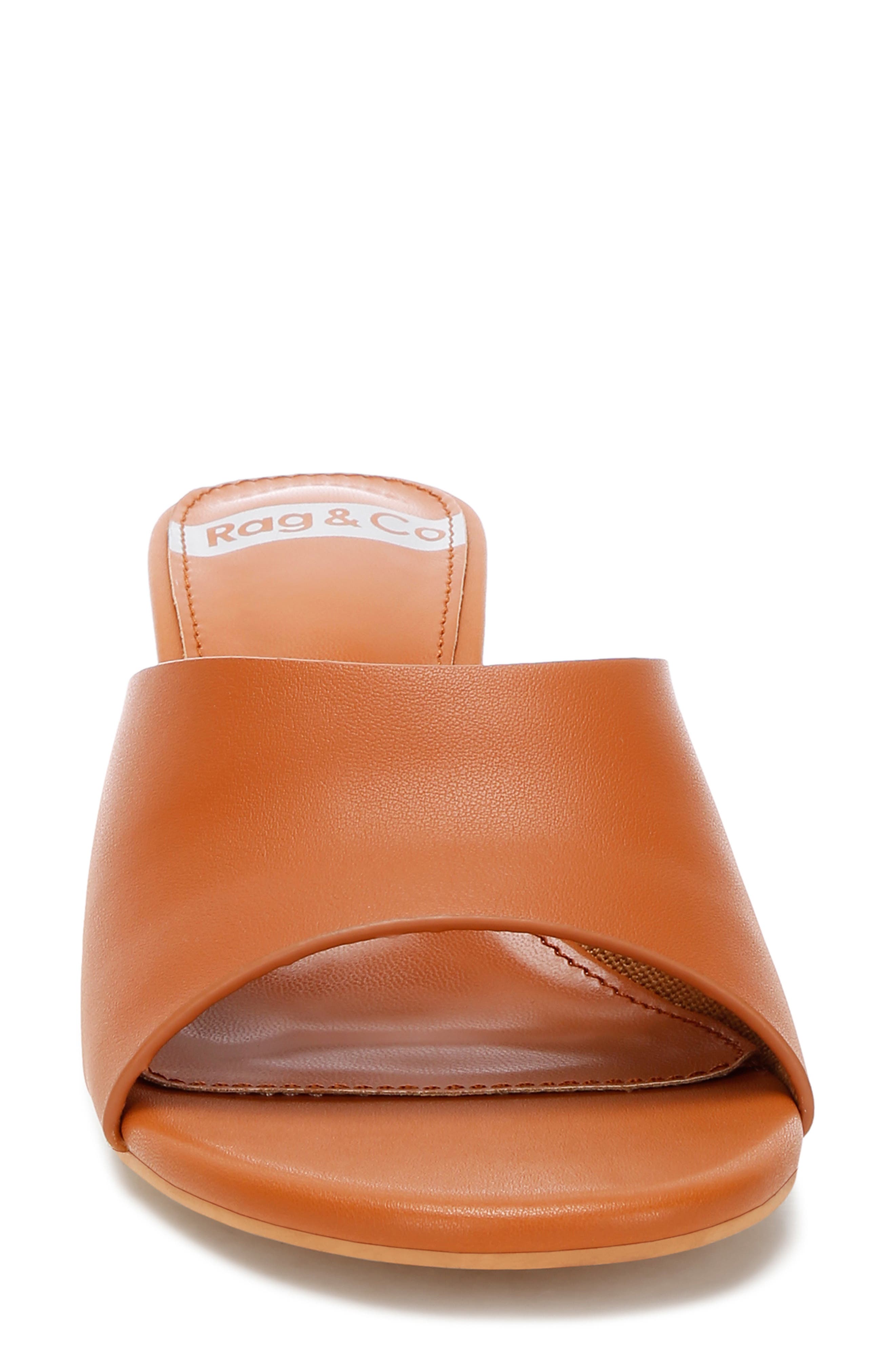 Maude Leather Sandal, Alternate, color, TAN