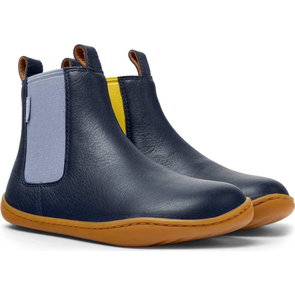 Camper Kids' Peu Cami Twins Chelsea Boot In Blue