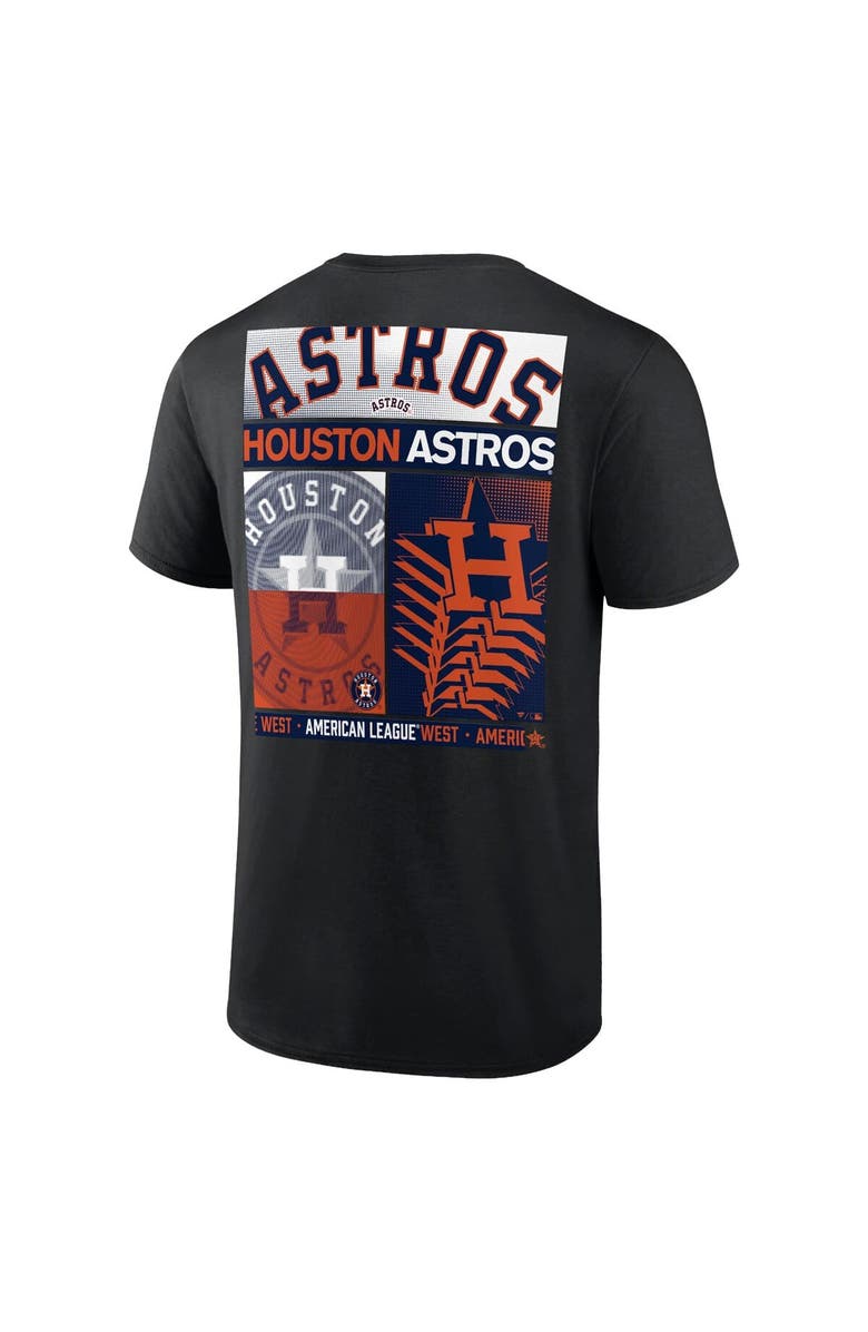 FANATICS Men's Profile  Black Houston Astros Big & Tall Two-Sided Graphic T-Shirt, Alternate, color, Black