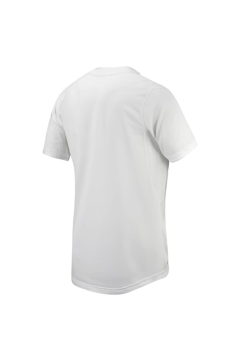 Men's Nike White Arkansas Razorbacks Replica Full-Button Baseball Jersey, Alternate, color, White