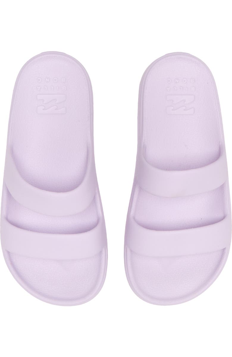 Billabong Kids' Malibu Recovery Slide Sandal, Alternate, color, Lilac