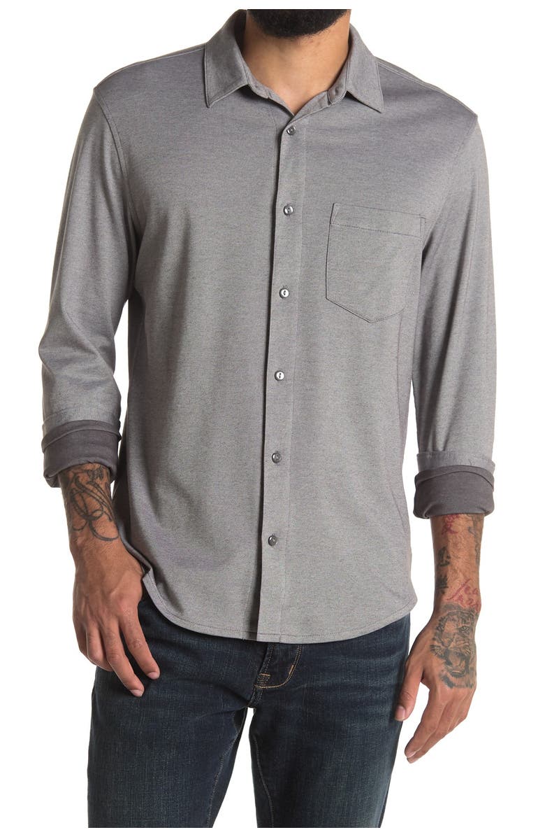 Wallin & Bros. Knit Performance Shirt, Main, color,