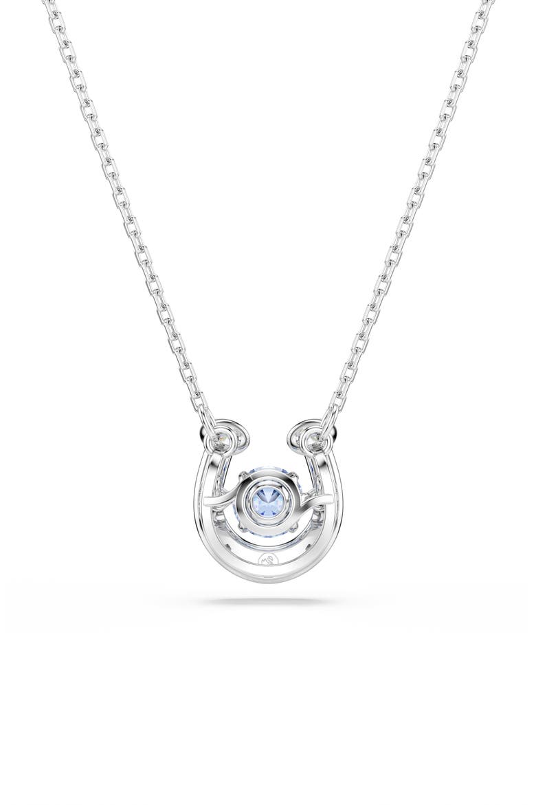 Symbolica Pendant Necklace, Alternate, color, BLUE/ SILVER