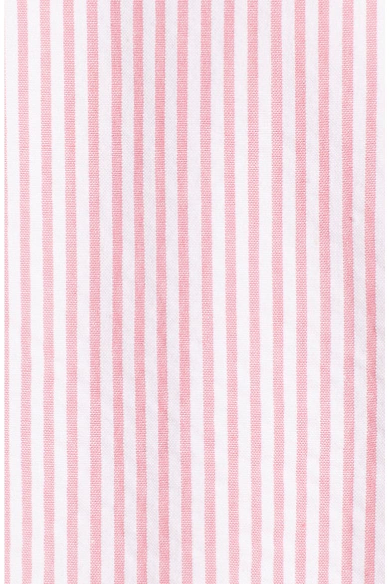 Strapless Seersucker Dress, Alternate, color, FLAMINGO