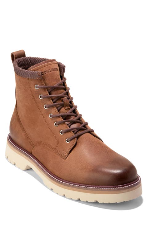 American Classic Waterproof Plain Toe Lace-Up Boot (Men)