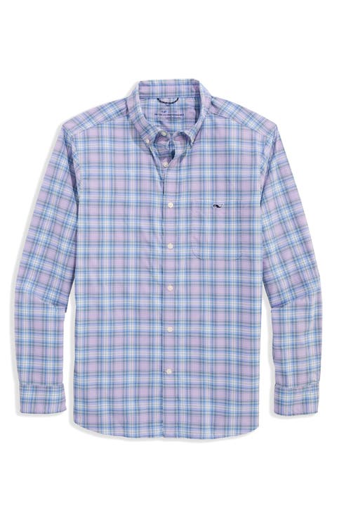Binnacle Plaid Featherweight Performance Button-Down Shirt