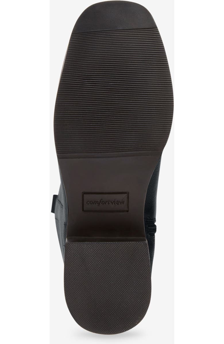 Comfortview The Donna Tall Wide Calf Leather Boot, Alternate, color, Black