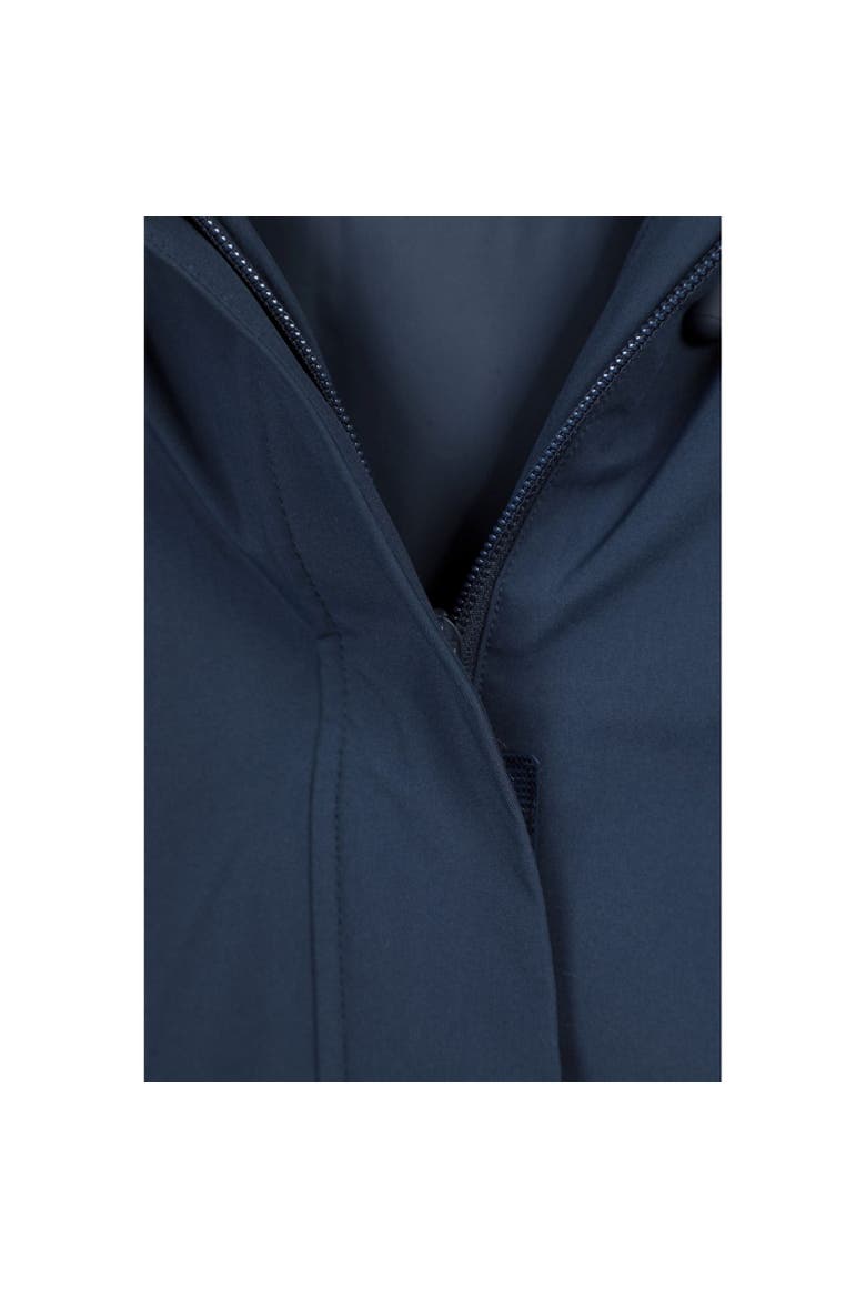 Mallory Short Waterproof Padded Jacket, Alternate, color, Blue