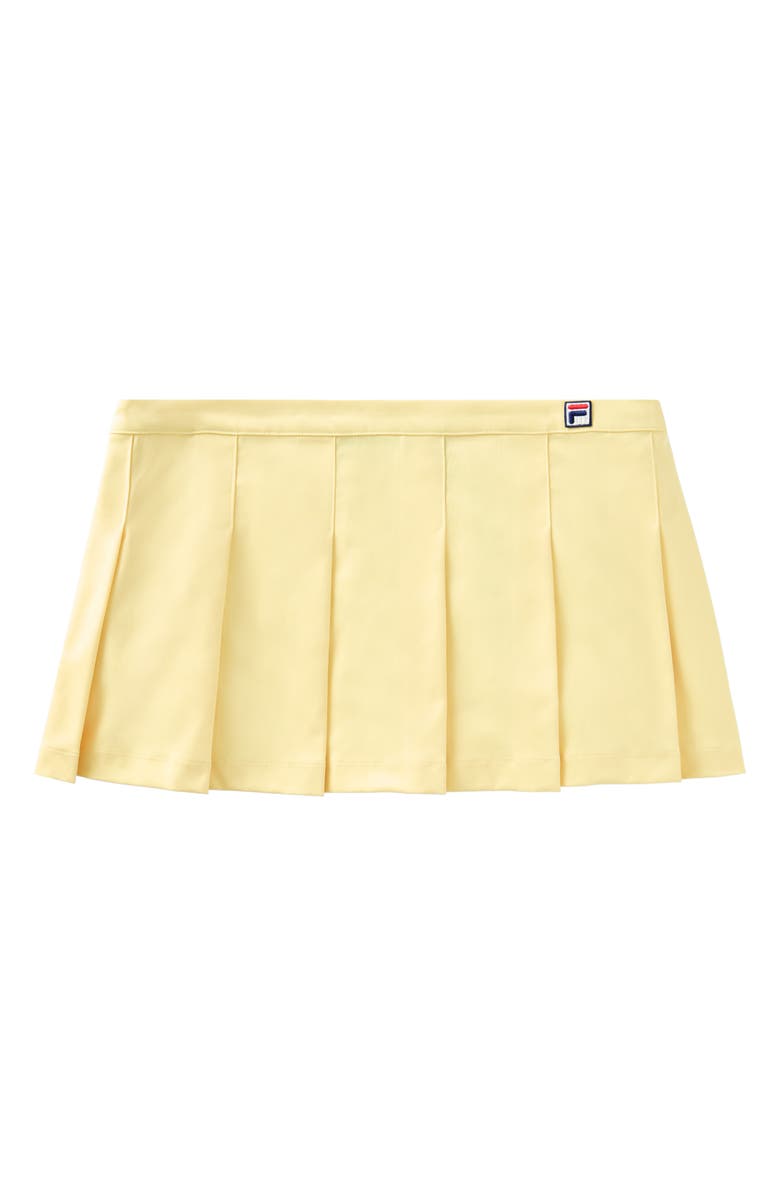 FILA x Hailey Pleated Miniskirt, Alternate, color, Popcorn