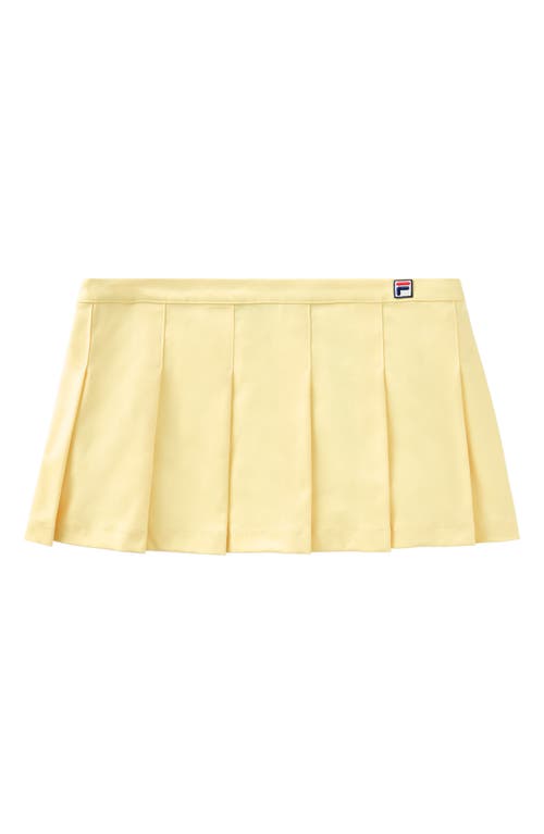Fila X Hailey Pleated Miniskirt In White