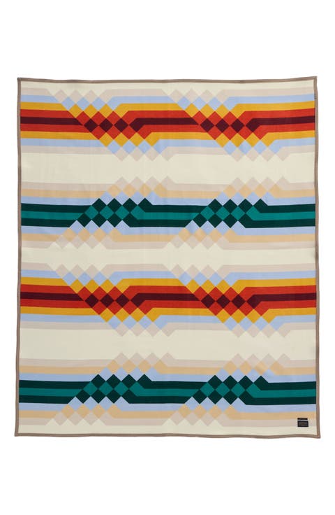 Middle Waters Jacquard Blanket