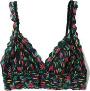 Hanky Panky Print Lace Bralette