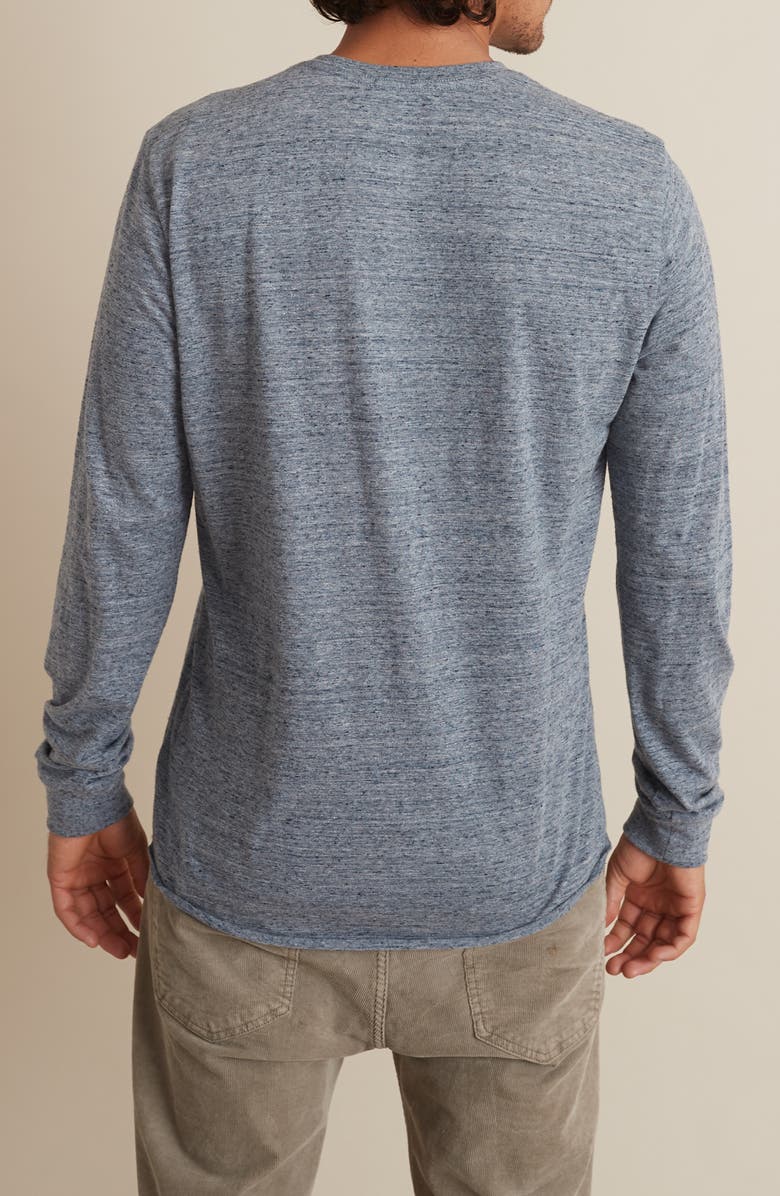 Marine Layer Cotton Blend Long Sleeve Henley, Alternate, color, 