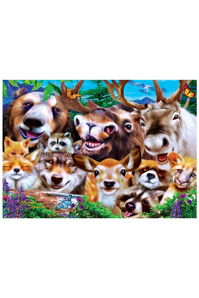 Woodland Goofballs 500 Piece Puzzle, Alternate, color, Multicolor