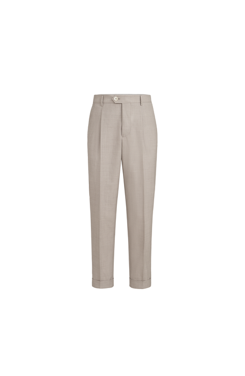 Virgin wool trousers