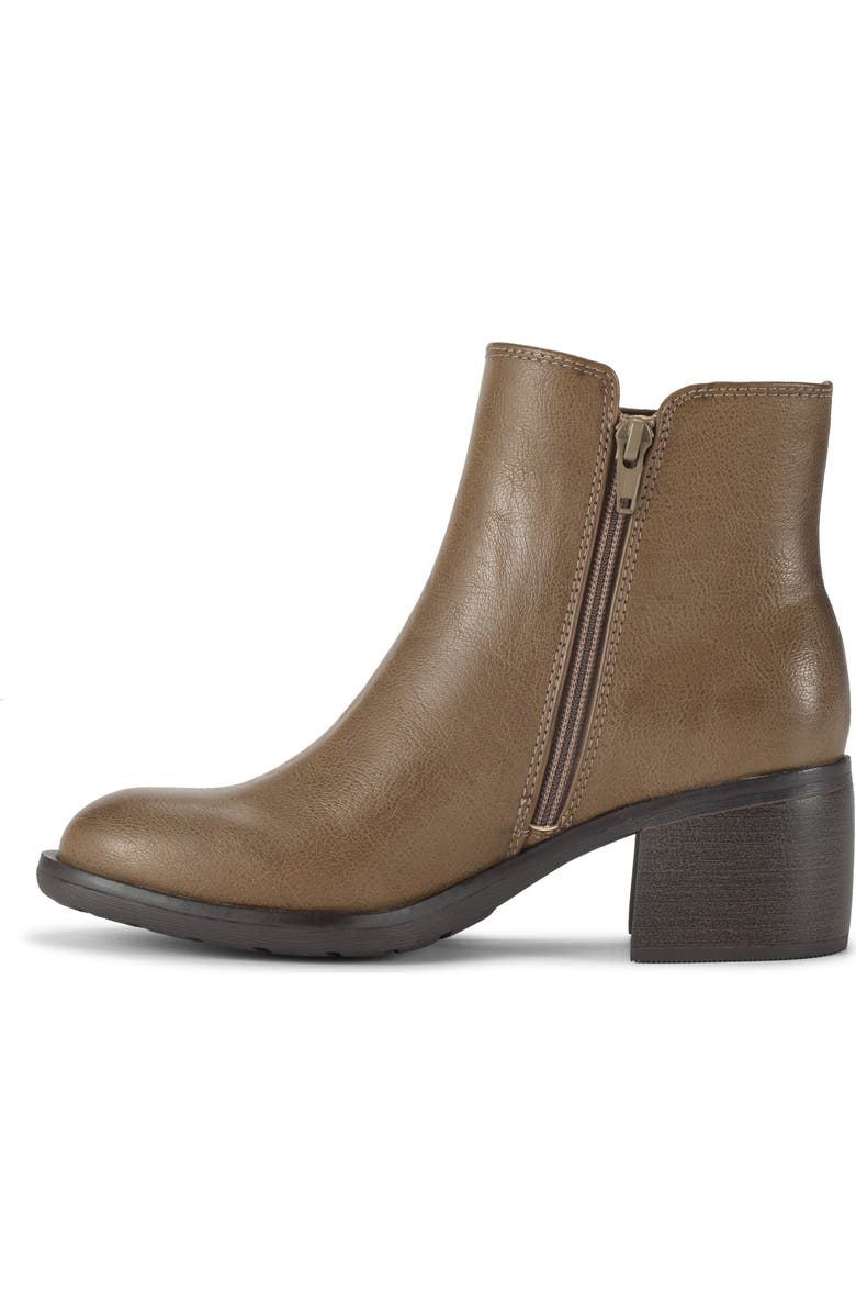 BARETRAPS Avery Faux Leather Bootie, Alternate, color, Truffle