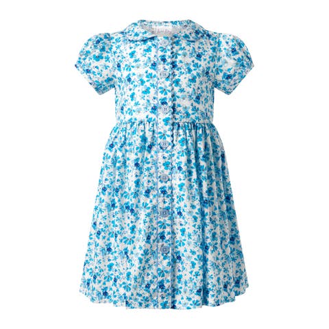 Floral Button Front Dress