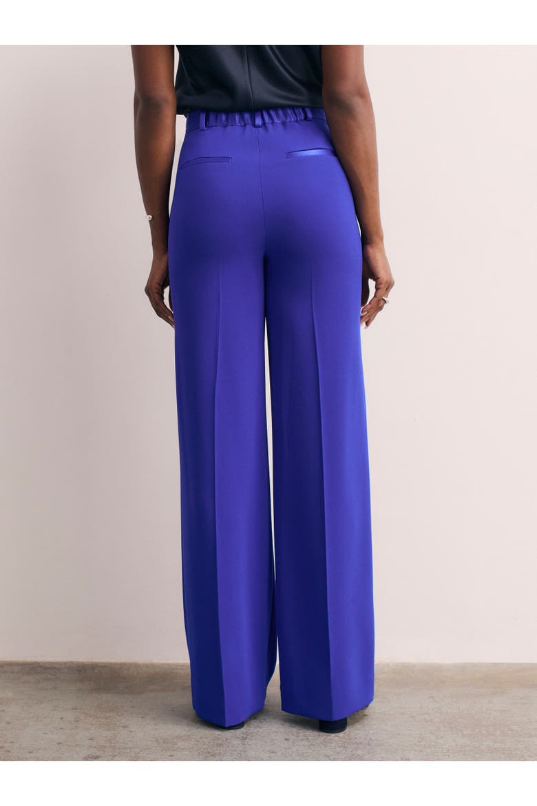 Adelaide Clever Crepe Pants, Alternate, color, Blue