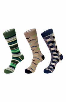Assorted 3-Pack Crew Socks