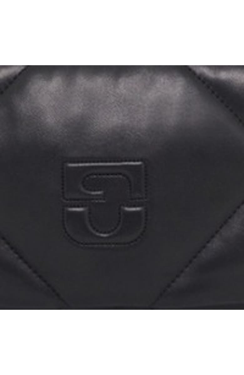 GERARD DAREL Fanny Quilted Leather Crossbody Bag, Alternate, color, Black