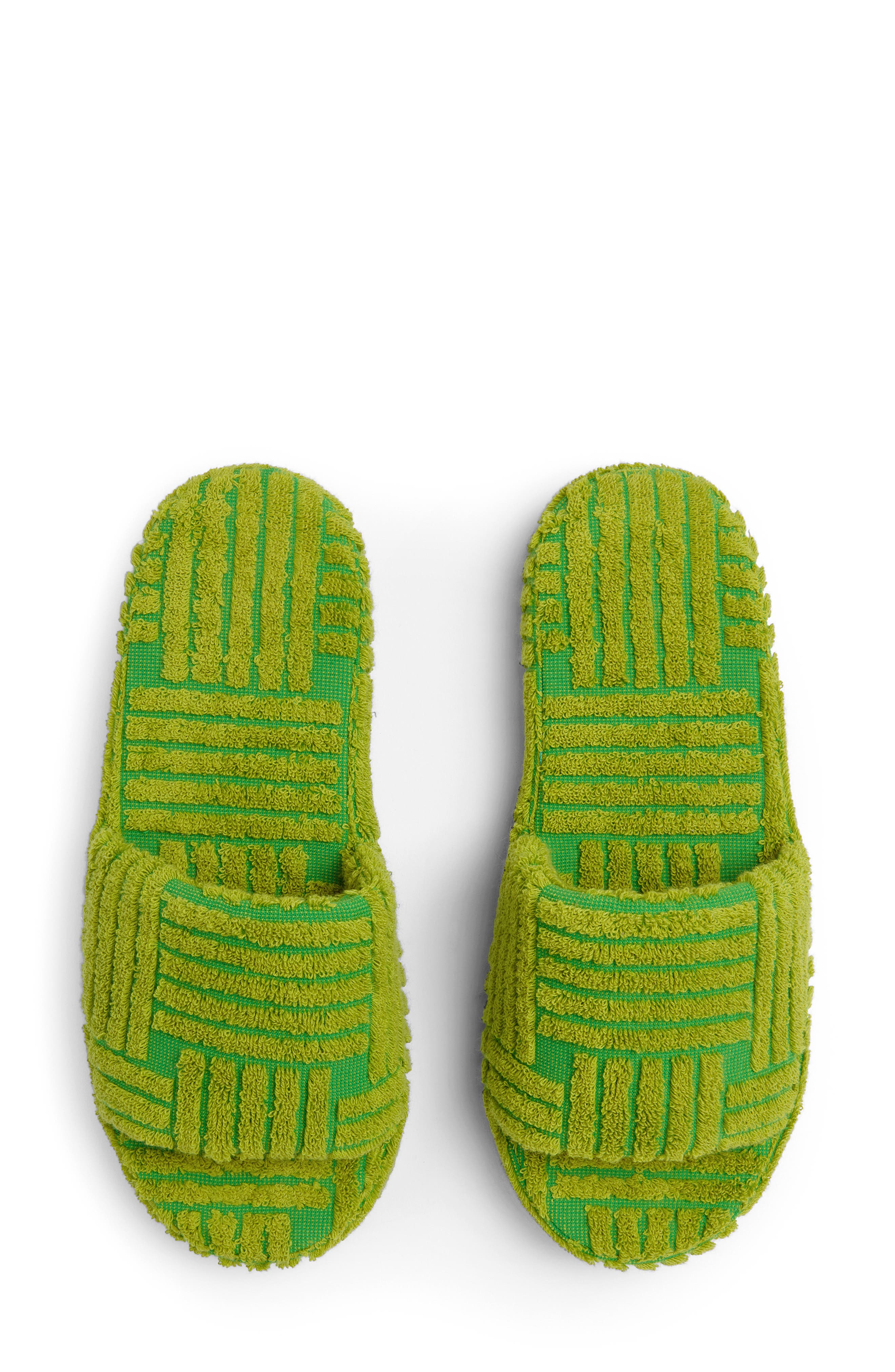 Bottega Veneta Resort Terry Cloth Slide Sandal, Alternate, color, 