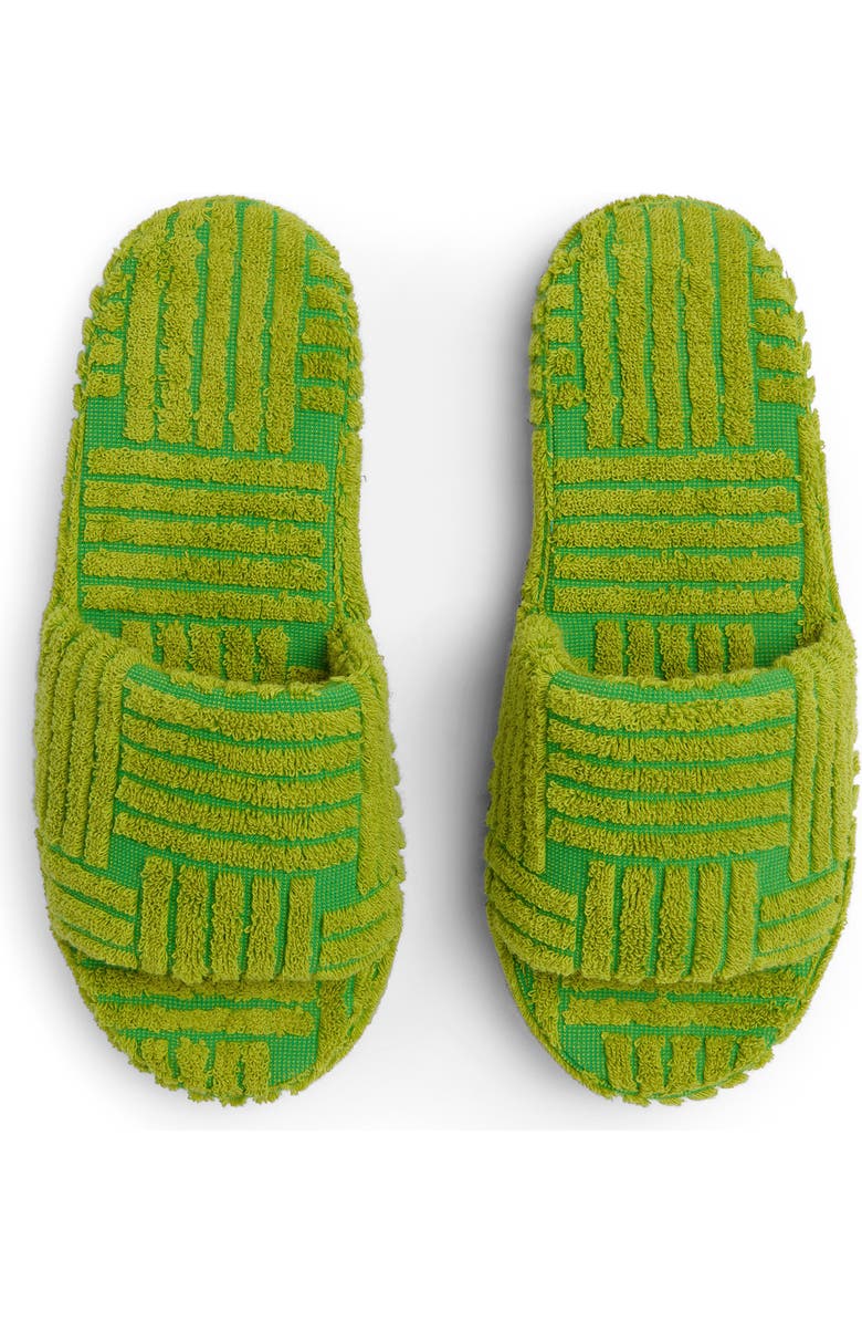 Bottega Veneta Resort Terry Cloth Slide Sandal, Alternate, color,