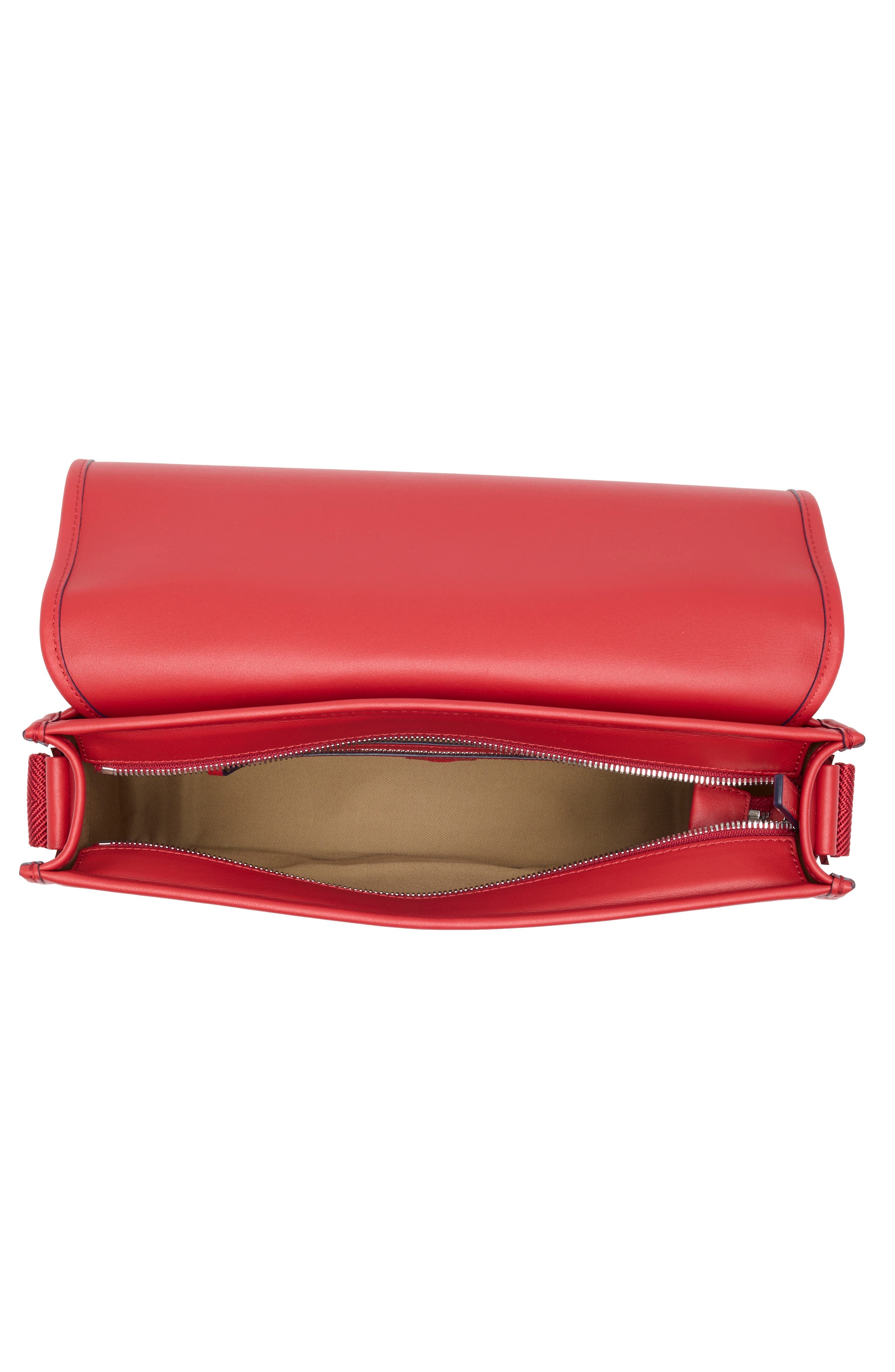 MCM Aren Logo Print Messenger Crossbody Bag, Alternate, color, 