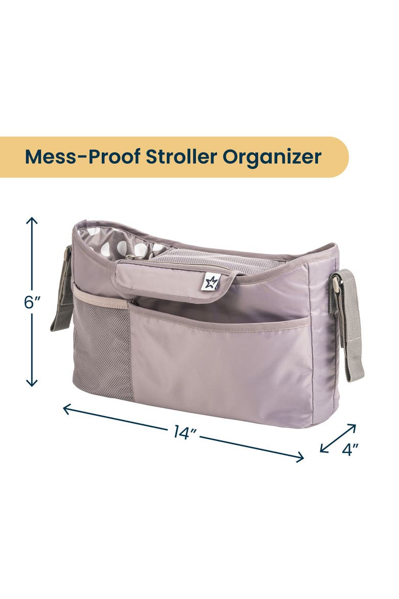 Universal Baby Stroller Organizer Caddy, Alternate, color, Grey